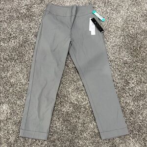 Tribal Light Grey High Rise Trousers